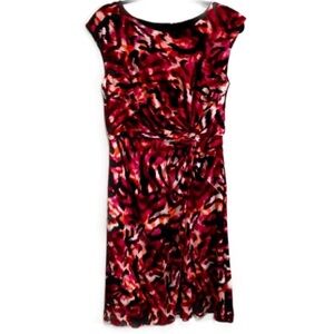 212 Collection Twist Waist Sleeveless Dress